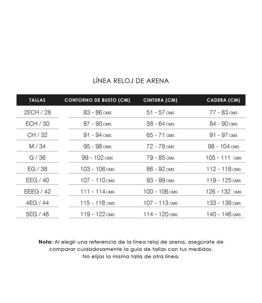 Cinturilla Reloj de Arena 5280